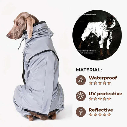 Premium Reflective Waterproof Dog Coat for All Seasons