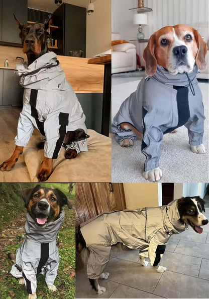 Premium Reflective Waterproof Dog Coat for All Seasons