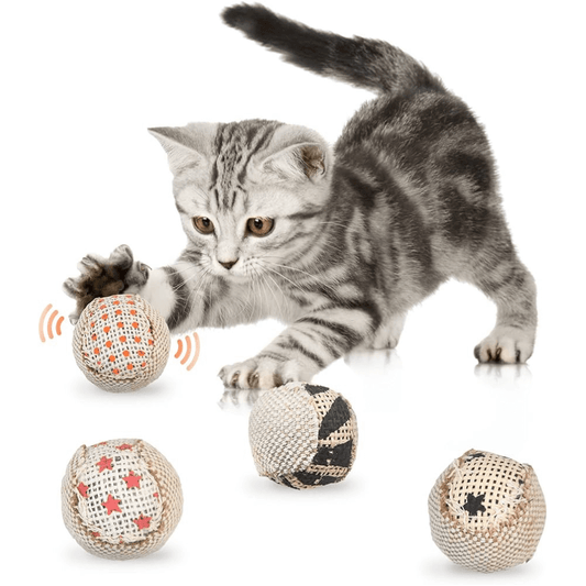 Kitty Yarn-Ball [4 pack]